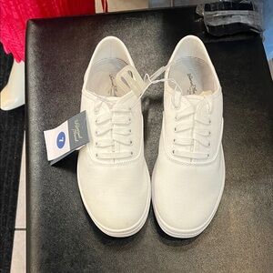 White Canvas Sneakers